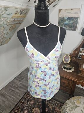 Y2K Butterfly Tank Top
